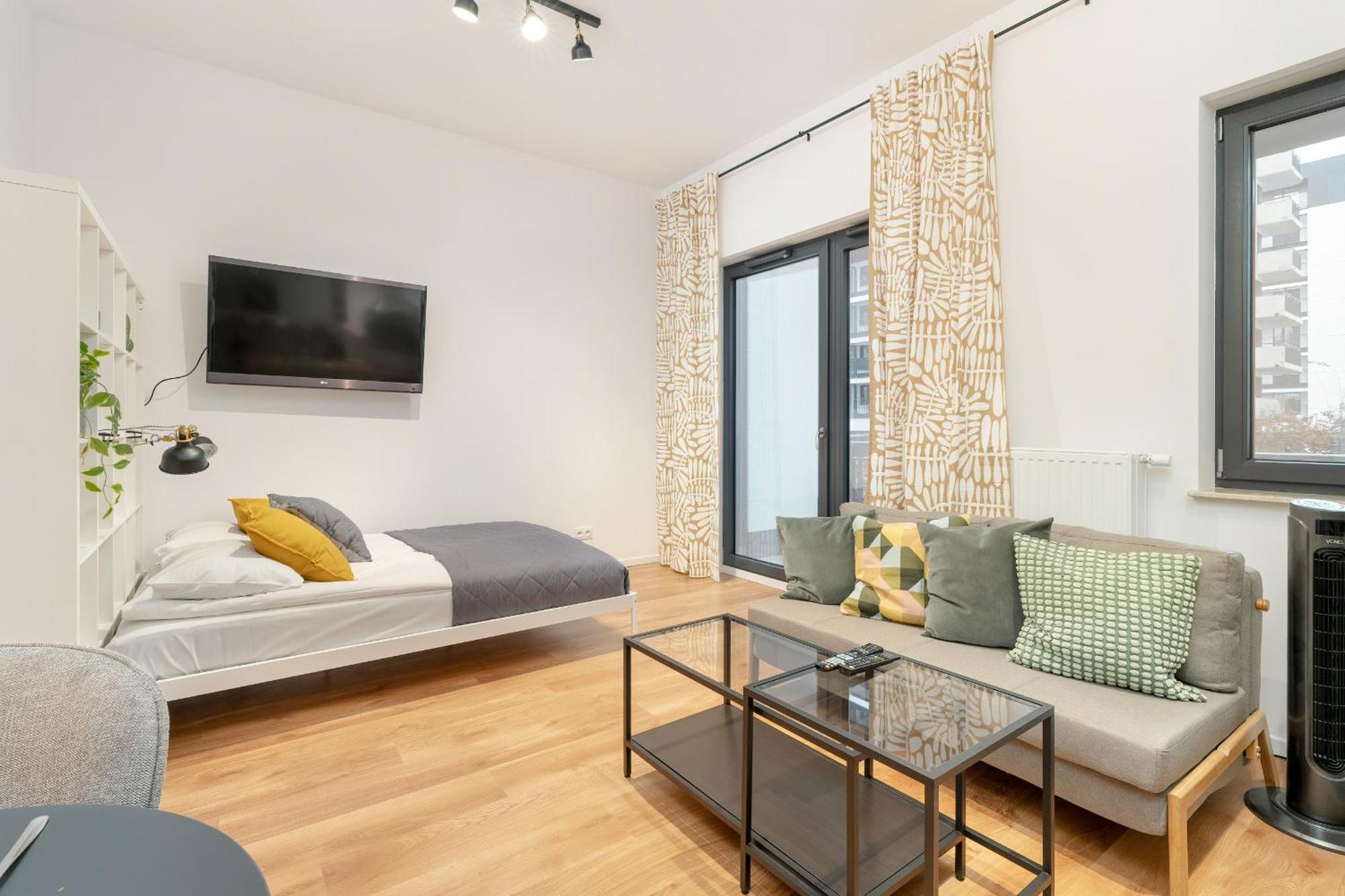 Cozy Studio With Balcony And Free Garage By Noclegi Renters Poznan Luaran gambar